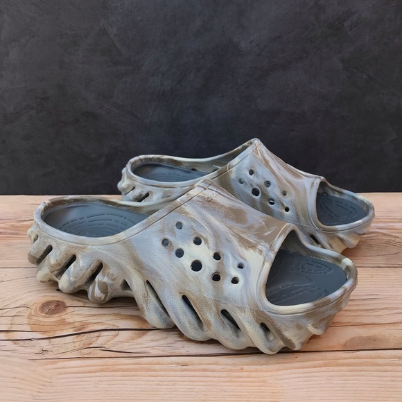 Crocs Echo Marbled Slide - Picture 1 of 16